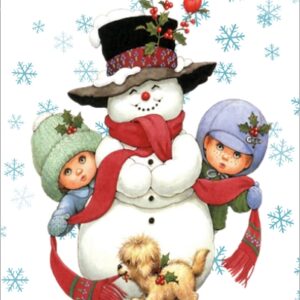 Детска коледна картичка