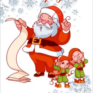 Детска коледна картичка