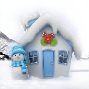 Детска коледна картичка