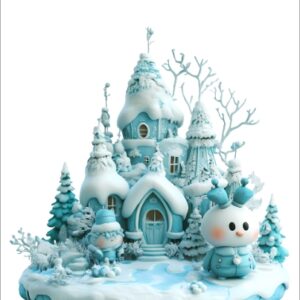 Детска коледна картичка