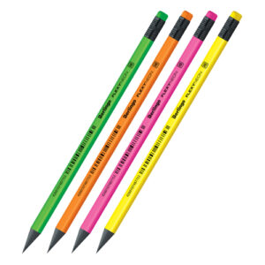 Молив Berlingo Flexy Neon HB с гума