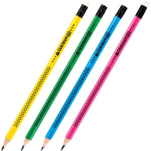 Молив Centrum 89008 триъгълен HB с гума