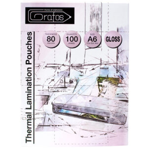 Фолио за ламиниране A6 80 микрона, 100 бр.