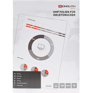 Фолио Monolith Transp. Inkjet (Плака) A4, 20 бр.