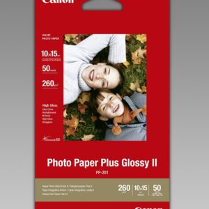 Canon Plus Glossy II PP-201, 10x15 cm, 50 листа