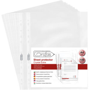 Джоб кристал Grafos Extra A4+ 60µm опаковка 100 бр.