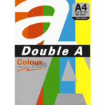 Хартия Double A наситен RAINBOW 5, A4 опаковка 100 броя