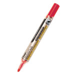Перманентен маркер Pentel Maxiflo кръгъл връх, червен, син, зелен, черен