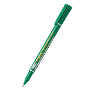 Перманентен маркер Pentel OHP NF450 зелен, червен, син, черен