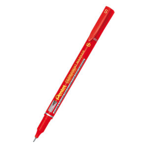 Перманентен маркер Pentel OHP NFS410 червен
