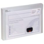 Кутия Snopake docbox А4 pp 25 мм. прозрачна