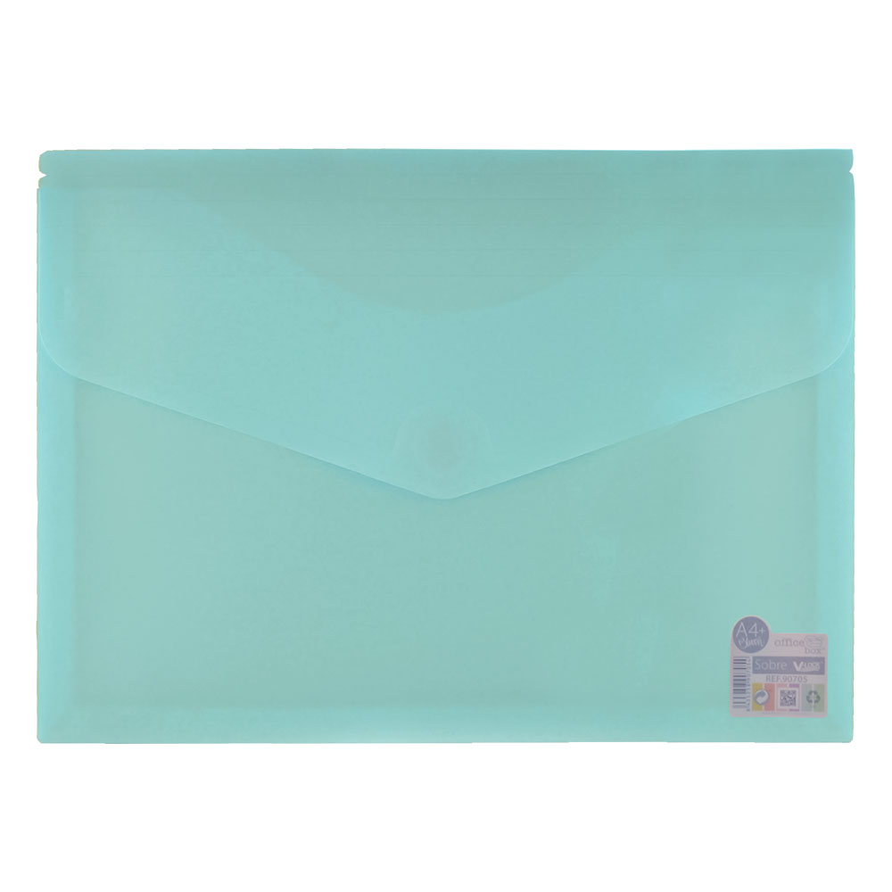 Папка OfBox V-Lock A4+ 3 см. пастел 4 цвята - Image 1