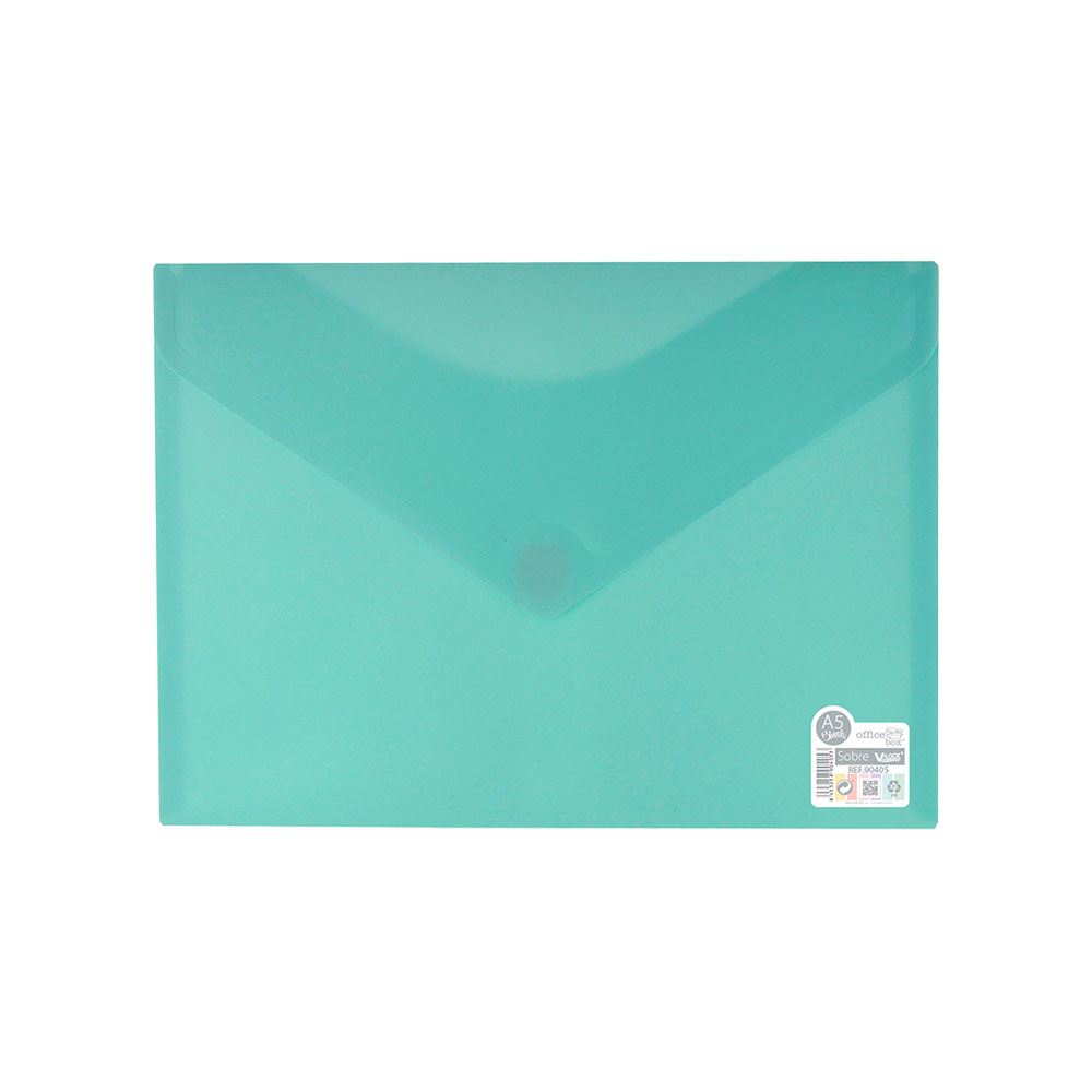Папка с копче OfBox V-Lock A5 пастел - Image 1