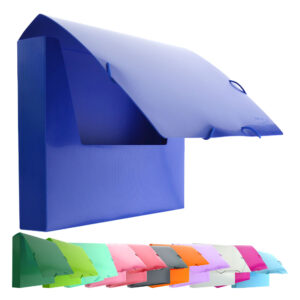 Кутия с ластик OfBox Colorline 5 см. асорти