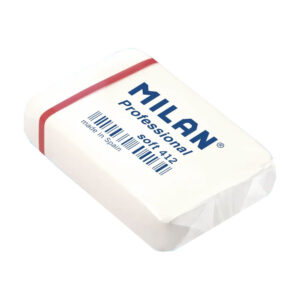 Гумичка MILAN 412 Professional Soft бяла