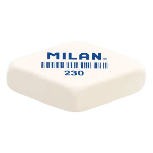 Гума MILAN CMM230 Ромбоидна бяла