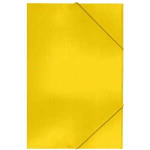 Папка картонена с ластик 6 цвята