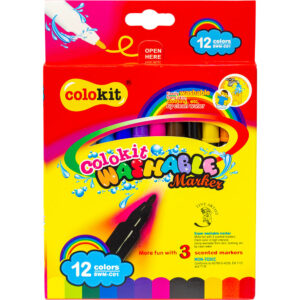 Флумастери Colokit Swm-C01 - 12 цвята