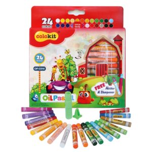 Маслени пастели Colokit OP-C014 - 24 цвята