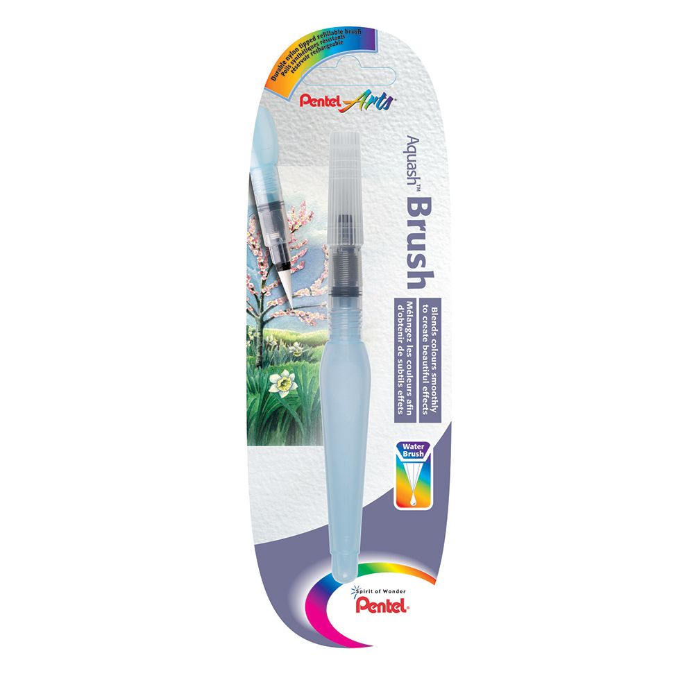 Четка с резервоар Pentel Aquash 1-M обла 7 мл. - Image 2