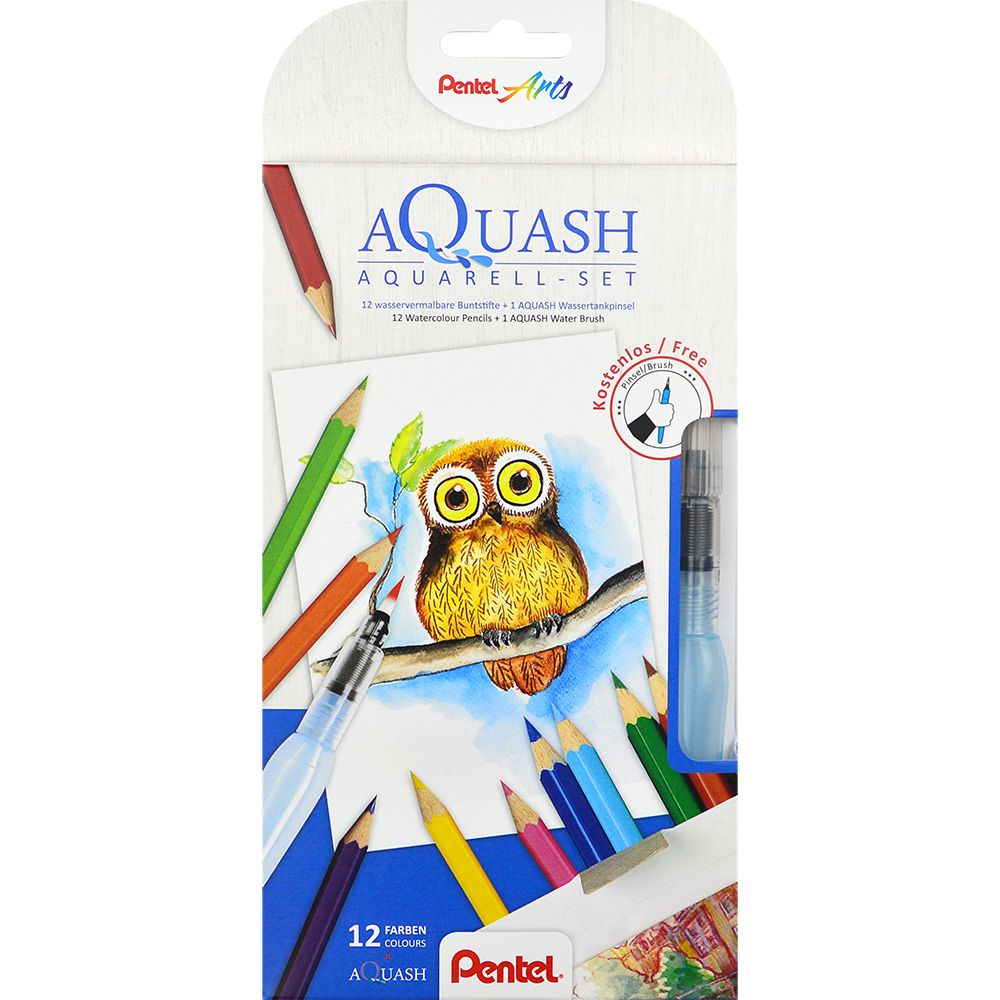 Комплект за акварел Pentel Aquarell - Image 1