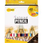 Цветни моливи Colokit 12/24/48 цвята + острилка