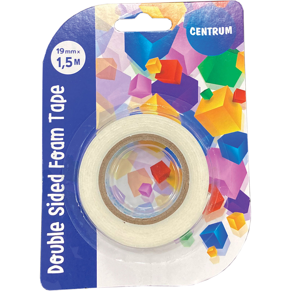 Монтажна лента Centrum 80155 19 мм./1.5 м. - Image 1