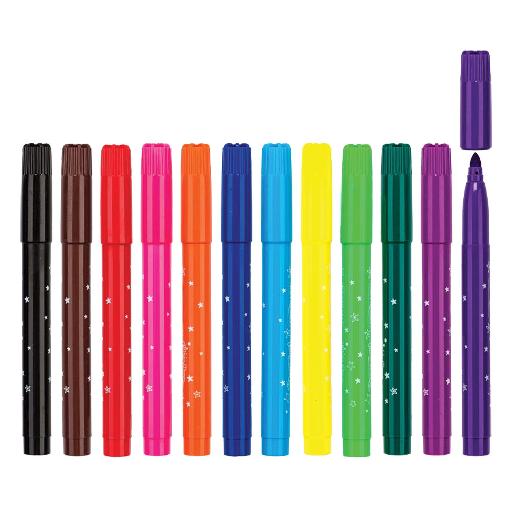 Флумастери Centrum Jumbo 12 цвята - Image 2