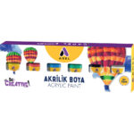 Акрилни бои Adel Classic Colors 25мл 6цв