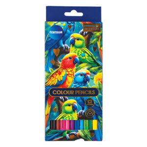 Цветни моливи Centrum Parrot 12 цвята дълги