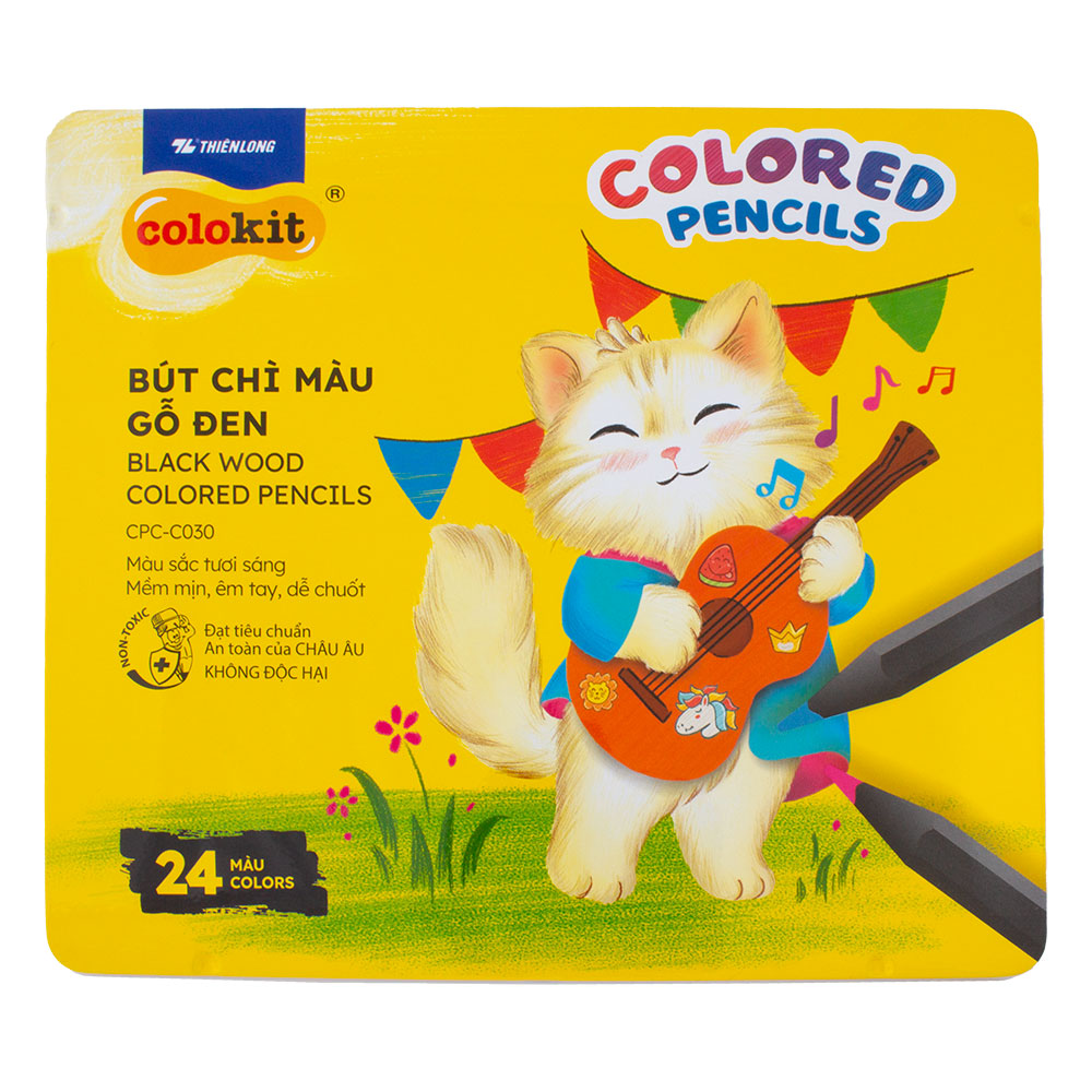 Цветни моливи Colokit CPC-C030 24 цвята - Image 1