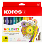 Цветни моливи Kores Kolores 50 цвята