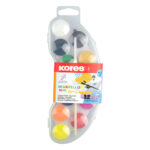 Акварелни бои Kores Neon Ф25 12 цвята