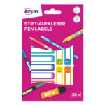 Ученически етикети Avery 50/10 Fun 30 броя