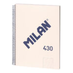 Tетрадка А4 MILAN 1918 спирала 80 листа, 4 цвята
