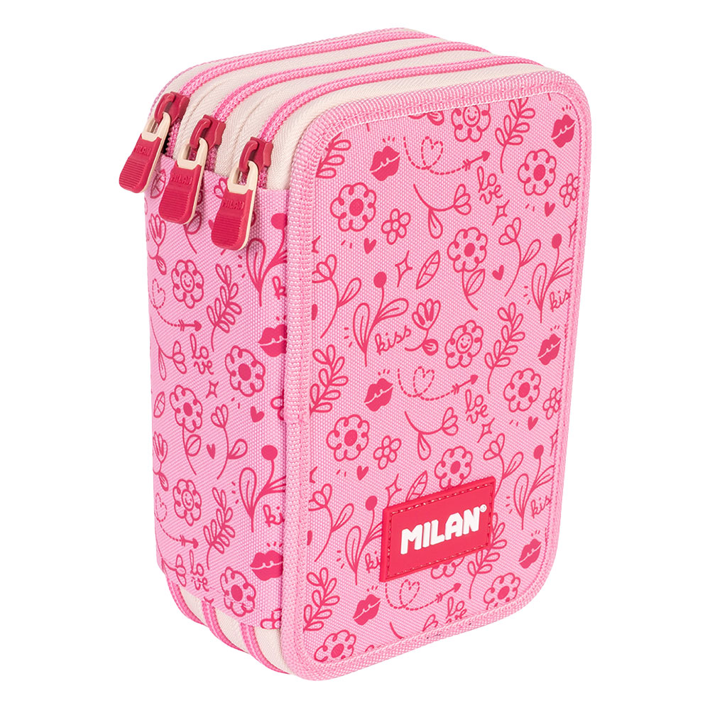 Несесер MILAN Flowicorn 3 ципа 49 части - Image 1