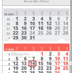 Работен календар Колор - 2027