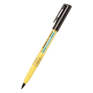 Маркер текстил Pentel NM10 кръгъл черен