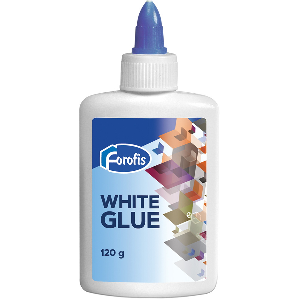 Бяло лепило PVA Forofis white 120 гр. - Image 1