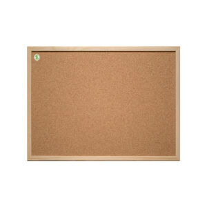 Коркова дъска 2x3 с дървена рамка - 4 размера
