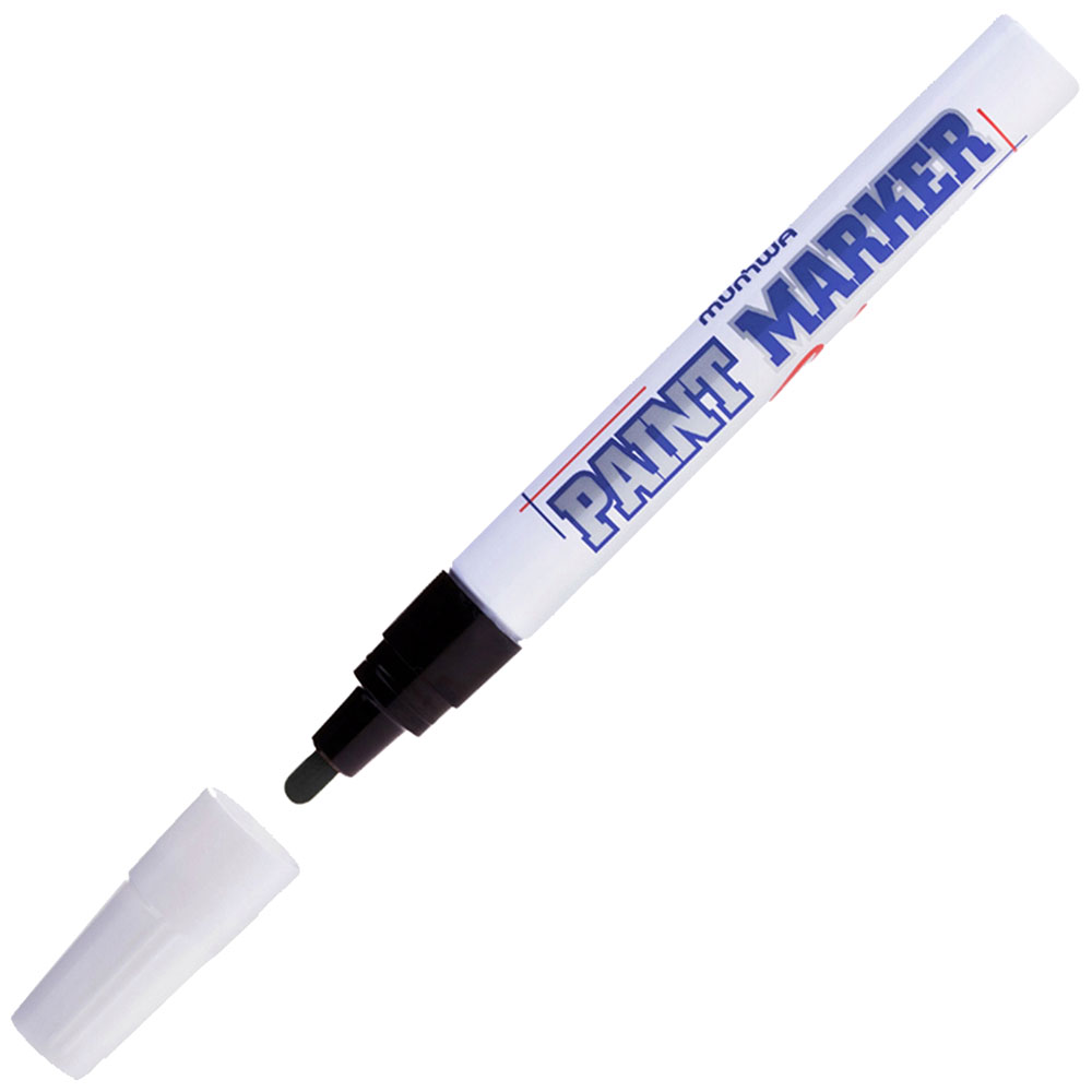 Paint маркер Munhwa 4.0 мм. кръгъл черен - Image 1