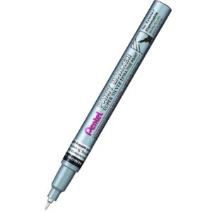 Paint маркер Pentel MFP10 - 0.6 мм. кръгъл, сребро/злато